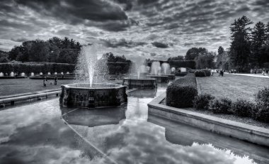 Fountains at longwood bahçeleri, pennsylvania. 