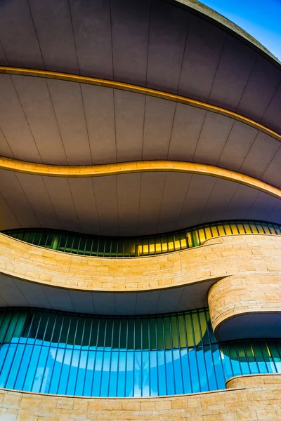 Exterior do Museu Nacional do Índio Americano, em Washi — Fotografia de Stock