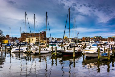 canton, baltimore, maryland Marina. 