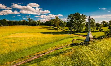 anıt ve alanları antietam Ulusal savaş, maryland at. 