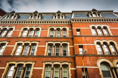 Baltimore, maryland eski mimari. 
