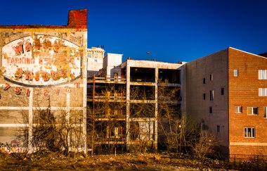 eski garaj Philadelphia, pennsylvania. 