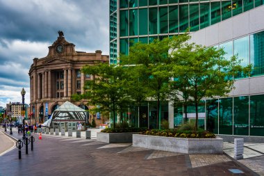 bir finans merkezi ve Boston, massachuse Güney istasyonu