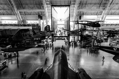 sr-71 blackbird içindeki hava ve Uzay Müzesi bakan
