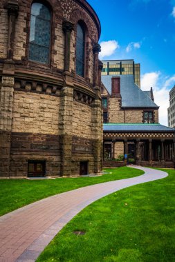 yol ve Boston, massachusetts Katedrali. 