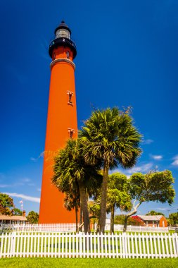 ponce de leon girişi deniz feneri, çevre daytona beach, florida.