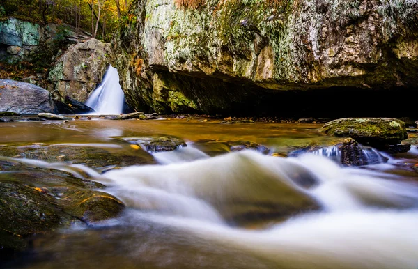 Kilgore Falls, em Rocks State Park, Maryland . — Fotografia de Stock