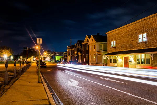 Lichtschilder auf einer Straße in Hannover, Pennsylvania. — Stockfoto