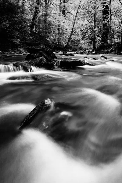 Lång exponering för cascades på tucquan creek i lancaster county, — Stockfoto