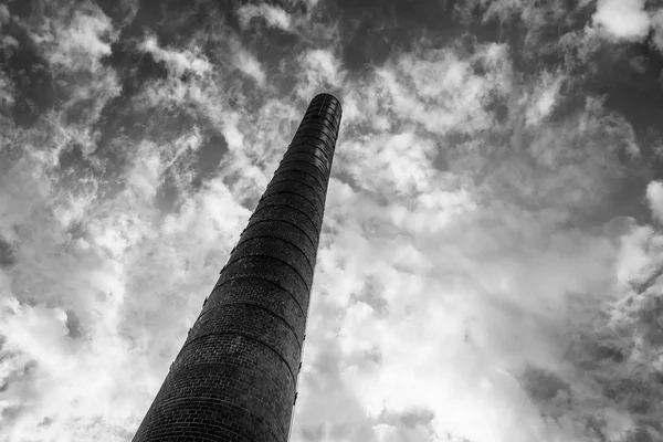 Blick zum alten Schornstein der Obersten Macht in York, Wimpel — Stockfoto