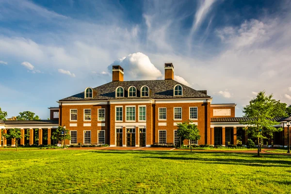 Mason hall, vid john hopkins universitetar i baltimore, maryland. — Stockfoto