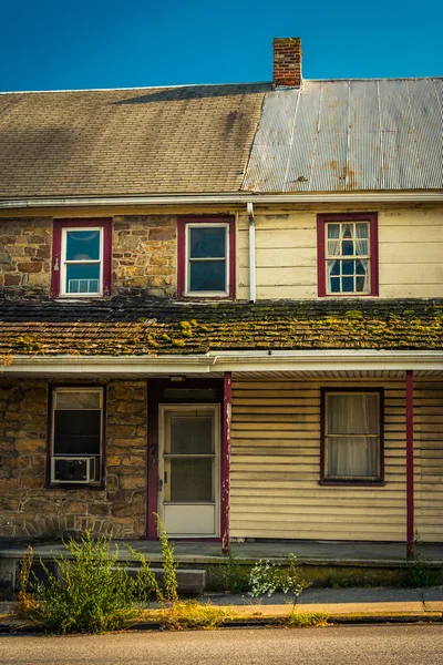 Old house in Abbottstown,  Pennsylvania. — Stock Photo, Image