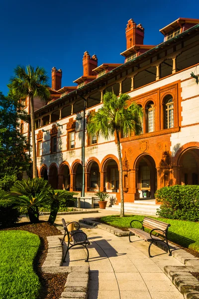 Ponce de leon hall w flagler college, st. augustine, florida. — Zdjęcie stockowe