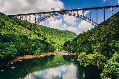 fayette station road, t Marnixkade new river gorge Köprüsü
