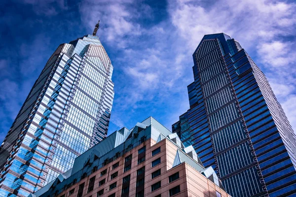 Rascacielos en Center City, Philadelphia, Pennsylvania . — Foto de Stock