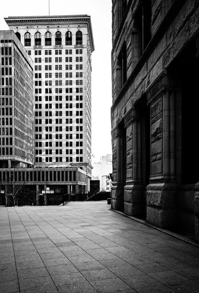 Skyscrapers at Charles Center in Baltimore, Maryland. — Stock Photo, Image
