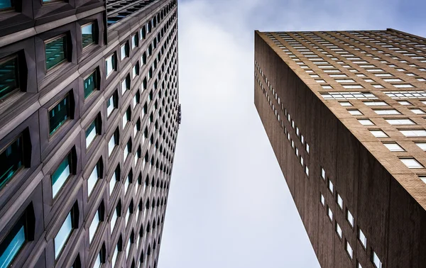 Wolkenkrabbers in het centrum van baltimore, maryland. — Stockfoto