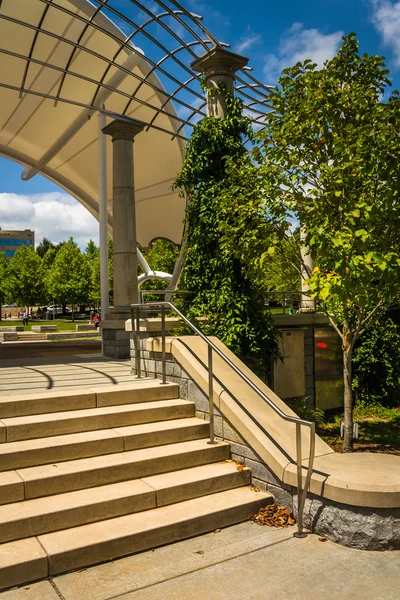 Scale al Pack Square Park di Asheville, Carolina del Nord . — Foto Stock