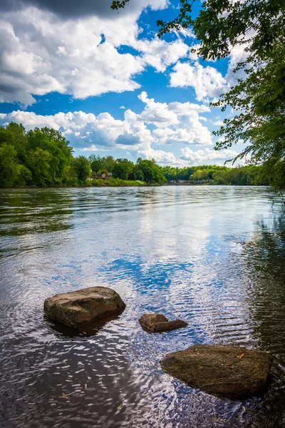 Der delaware river, nördlich von osteuropa, pennsylvania. — Stockfoto