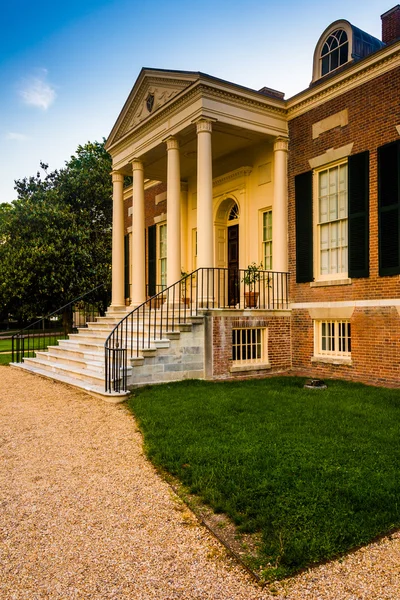 The Homewood House en la Universidad John Hopkins en Baltimore, Mary — Foto de Stock