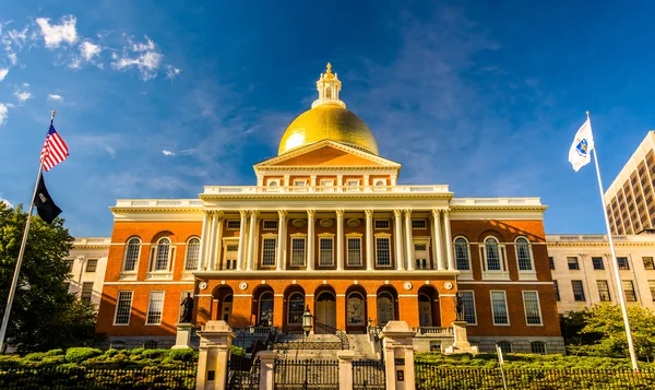 ボストンのマサチューセッツ州議事堂. — ストック写真