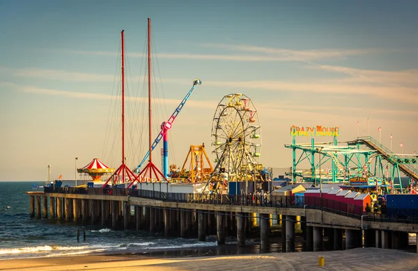 The Steel Pier at Atlantic City, New Jersey. — Stock Photo, Image