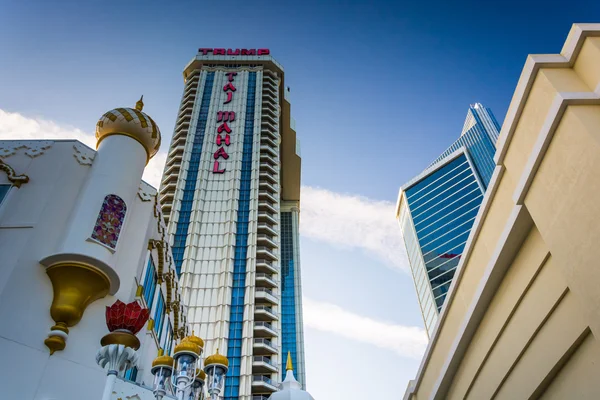 The Trump Taj Mahal, in Atlantic City, New Jersey. — Stock Photo, Image