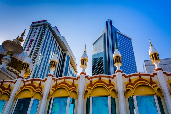 Il Trump Taj Mahal ad Atlantic City, New Jersey . — Foto Stock