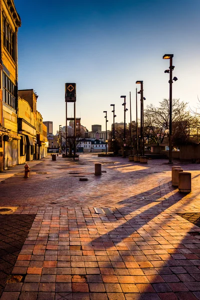 Baltimore, maryland terk edilmiş eski kasaba alışveriş merkezi. — Stok fotoğraf