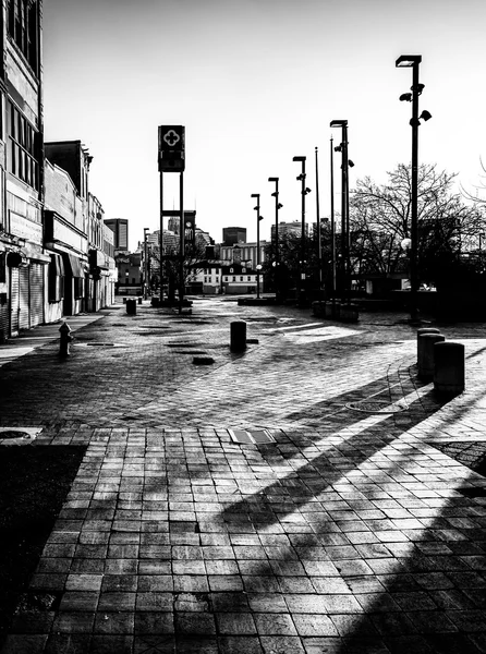 Il centro commerciale abbandonato Old Town a Baltimora, Maryland . — Foto Stock