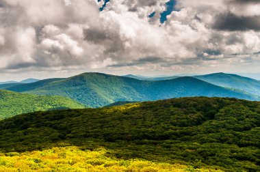 blue ridge mountains taşlı erkek dağ, o--dan görünüm