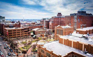 maryland Üniversitesi balt otoparkta dan görünüm