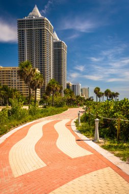 geçit ve gökdelen miami Beach, florida. 