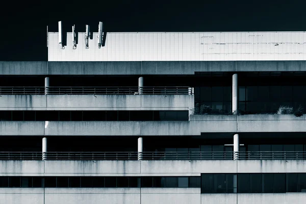 In cima a un edificio nel centro di Baltimora, Maryland . — Foto Stock