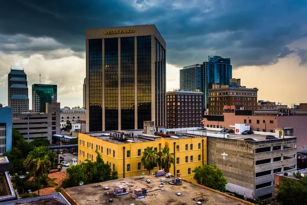 Visa från ett garage i orlando, florida. — Stockfoto