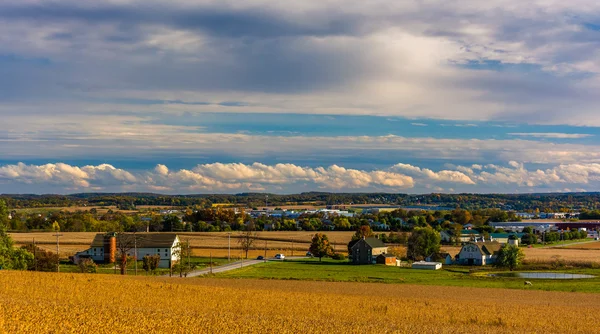 Pohled z Hannoveru, pennsylvania z výšin hershey. — Stock fotografie