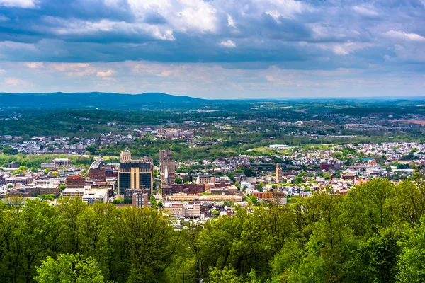 View of Reading from the Pagoda on Skyline Drive in Reading, Pen — Stock Photo, Image