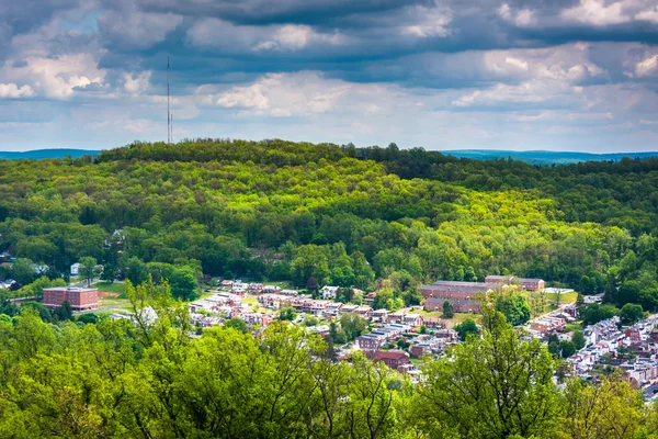 View of Reading from the Pagoda on Skyline Drive in Reading, Pen — Stock Photo, Image