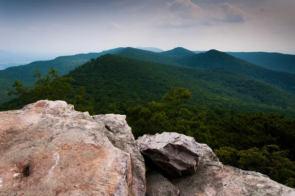 Widok z gór Appalachów z duncan pokrętło, george washi — Zdjęcie stockowe