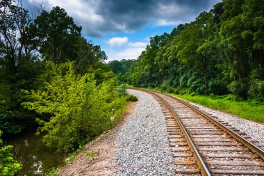 tren yolu kırsal carroll County, maryland. 