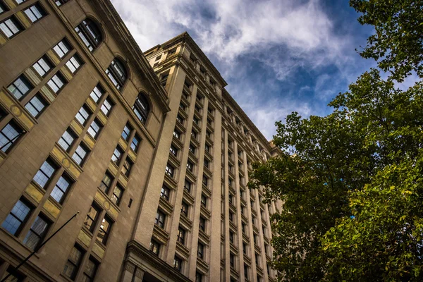 Antico edificio a Lower Manhattan, New York . — Foto Stock