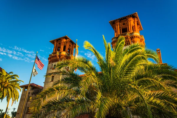 Muzeum Lightnera, flagler College w st. augustine, kwiecisty — Zdjęcie stockowe