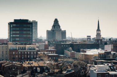 eski ben franklin Köprüsü yürüme yolu, şehir philad içinde görüntüleme