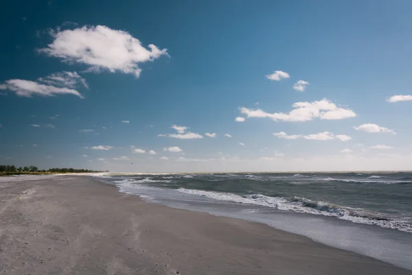La playa en Sanibel, Florida . — Foto de Stock