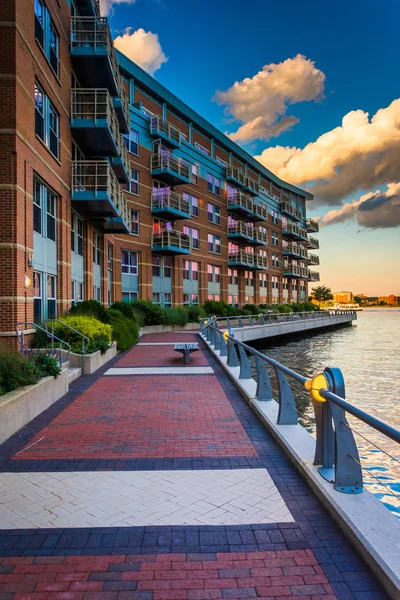 Battery Wharf, en Boston, Massachusetts . — Foto de Stock