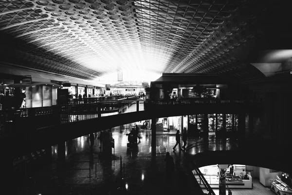 O interior da Union Station, em Washington, DC . — Fotografia de Stock