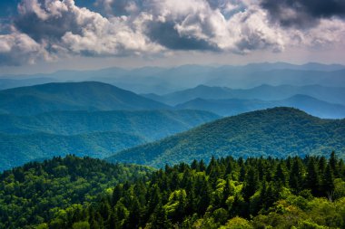 cowee Dağları overl gördüm blue ridge mountains View