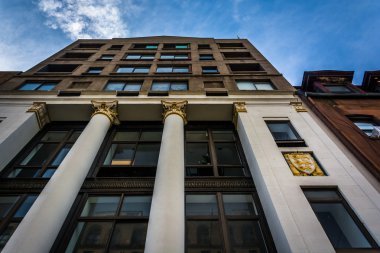 Manhattan, yeni Yor cadde boyunca ilginç mimarisi