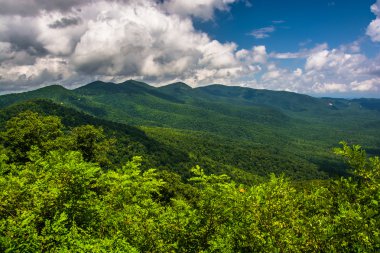 blue ridge parkway Kuzey CA dan appalachians görünümünü