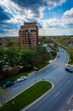 Washingtonian Bulvarı ve Gaithersburg, M binalarda görünümü